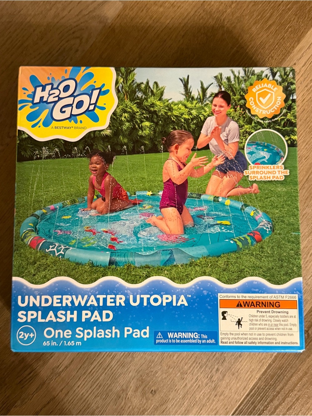 H2OGO Underwater Utopia Splash Pad New in Box